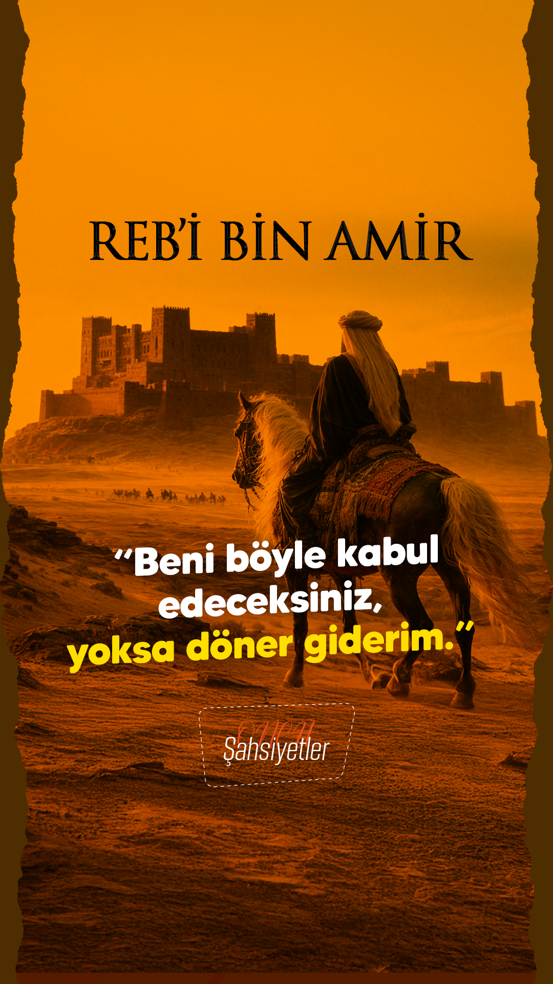 Reb’î bin Âmir | Öncü Şahsiyetler