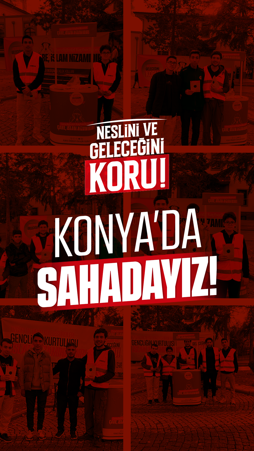 Konya'da Sahadayız!